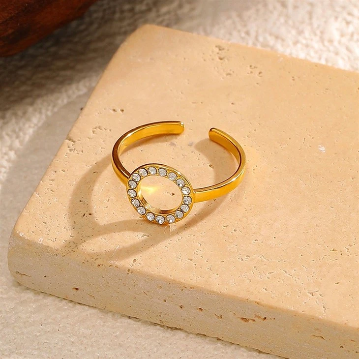 CZ Circle Ring best