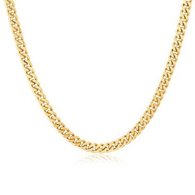 3mm 7mm کرب چین ہار