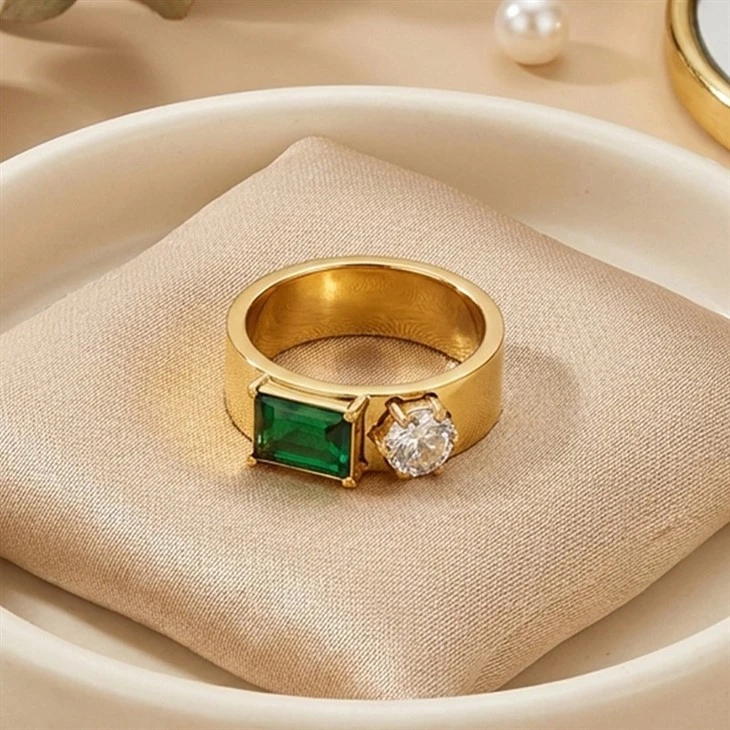 Twisted Open Band Marquise CZ Ring best